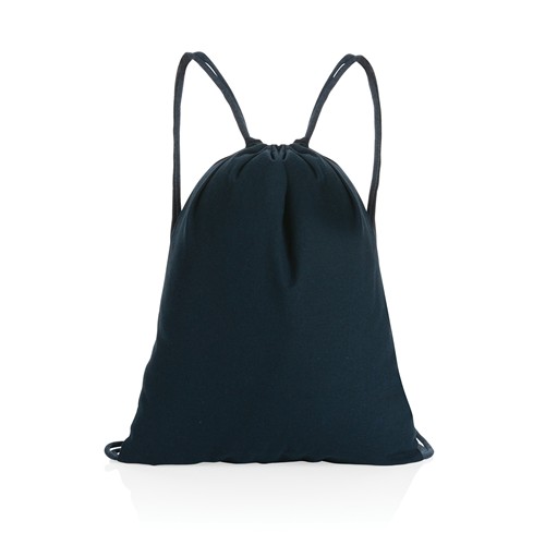 azul marino Mochila de algodón reciclado 145gr Impact AWARE™