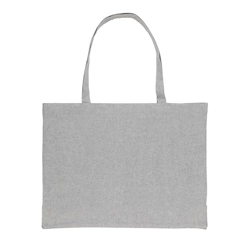 gray Bolsa de compra de algodón reciclado 145gr Impact AWARE™