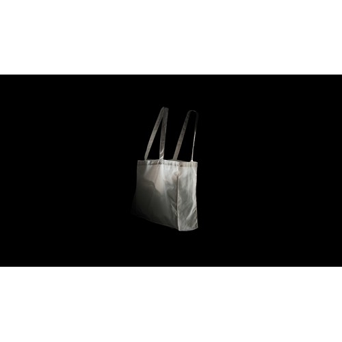 de blanco Bolsa de compra de algodón reciclado 145gr Impact AWARE™