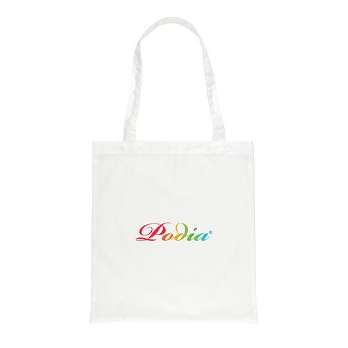 white Bolsa de mano RPET 190T Impact AWARE ™