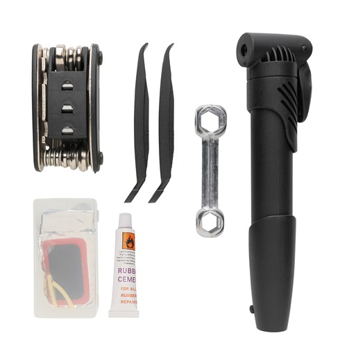 Kit de réparation vélo 17 pièces - 4
