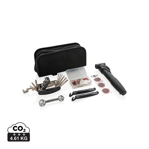 Kit de réparation vélo 17 pièces - 1