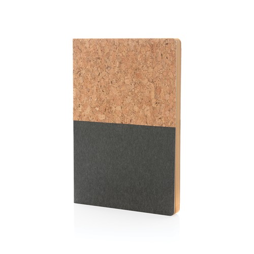 Carnet A5 à couverture en kraft et en liège - 2