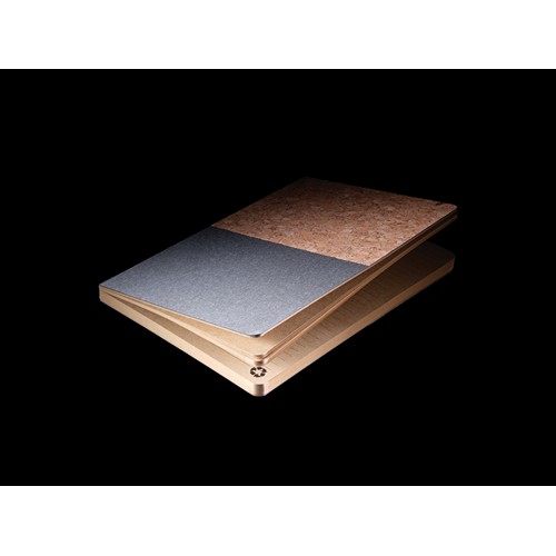 Carnet A5 à couverture en kraft et en liège - 9