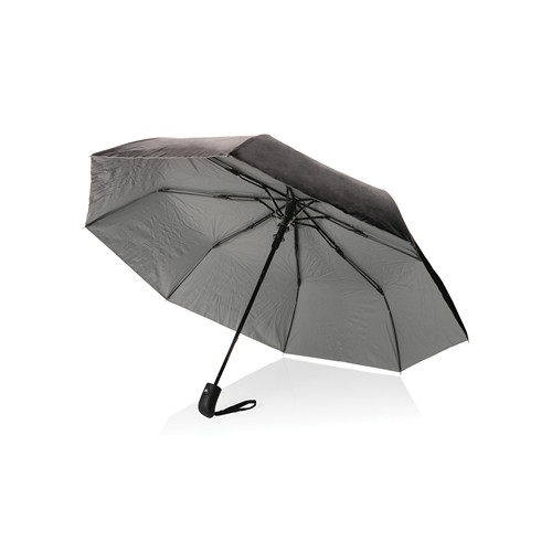 Mini parapluie 21" en rPET 190T bi couleur Impact AWARE™ - 2