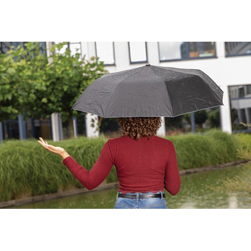 Mini parapluie 21" en rPET 190T bi couleur Impact AWARE™ - 8