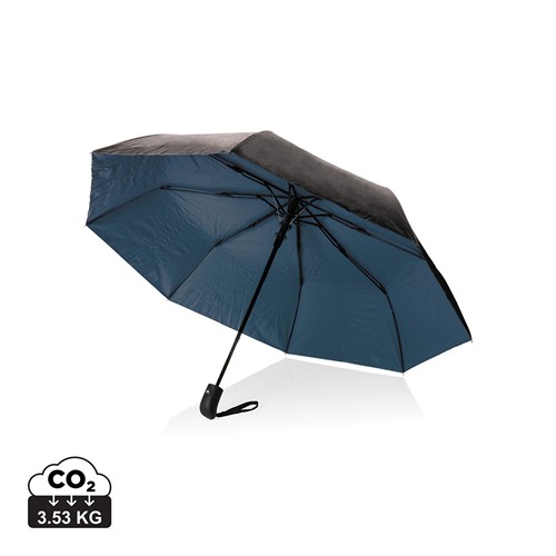 Mini parapluie 21" en rPET 190T bi couleur Impact AWARE™