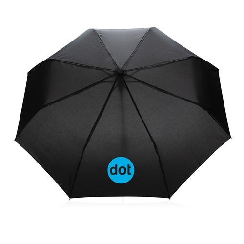 Mini parapluie automatique 21" en rPET 190T Impact AWARE™ - 8