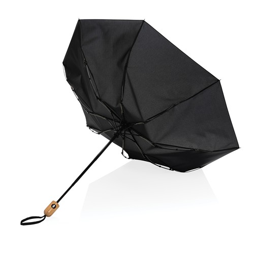 Parapluie 21" automatique rPET 190T et bambou Impact AWARE™ thumbnail 4