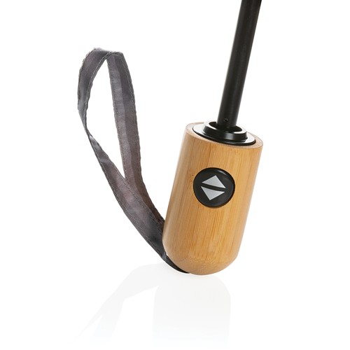 Parapluie 21" automatique rPET 190T et bambou Impact AWARE™ - 5