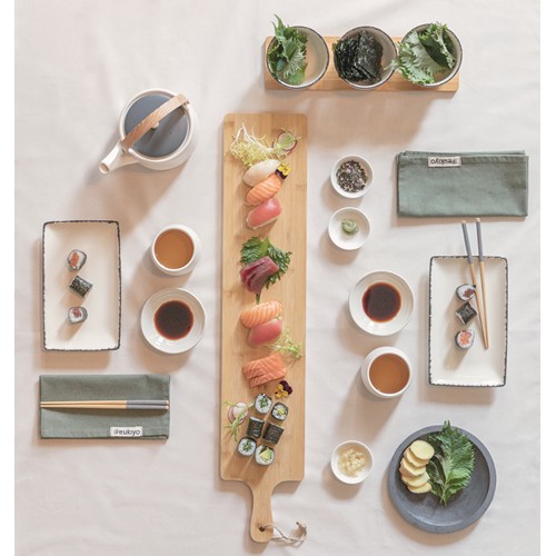 Nappe de table Ukiyo en rcotton 180gr Aware™ - 12