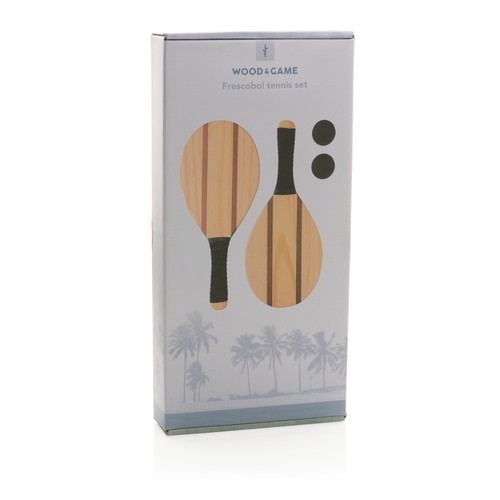 Set de raquettes frescobol en bois - 9