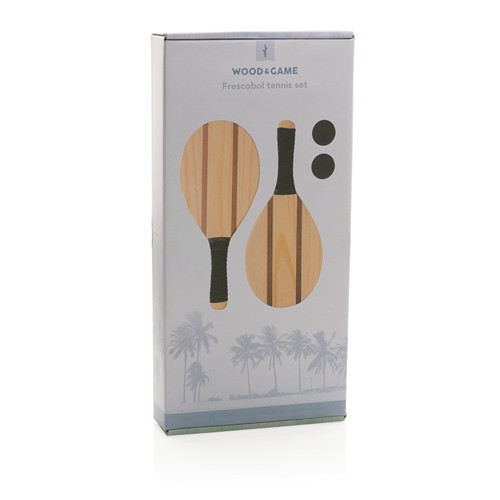Set de raquettes frescobol en bois - 8