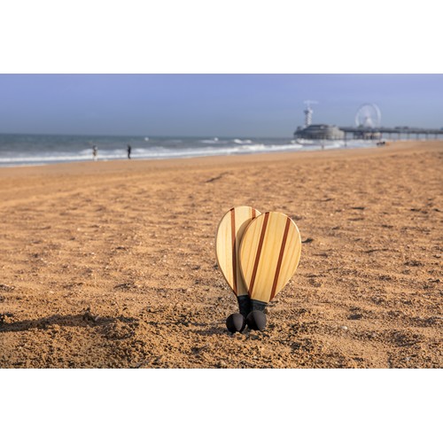 Set de raquettes frescobol en bois - 5