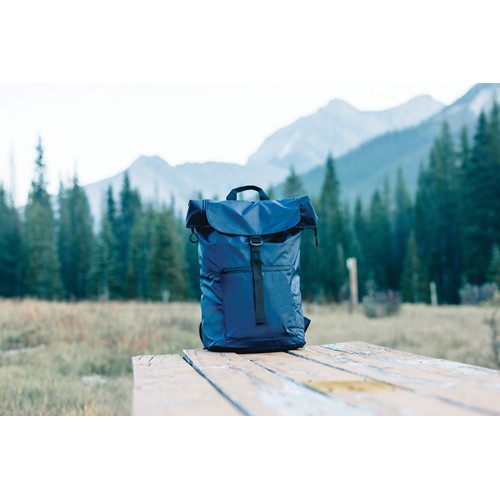 azul marino Mochila impermeable ordenador 15,6¨ AWARE™ RPET