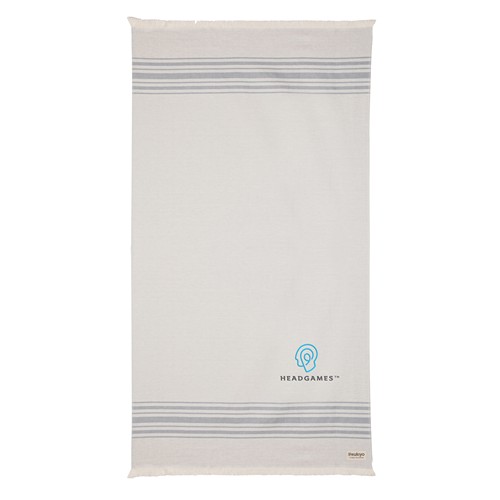 gray Toalla Ukiyo Yumiko AWARE ™ 100x180cm