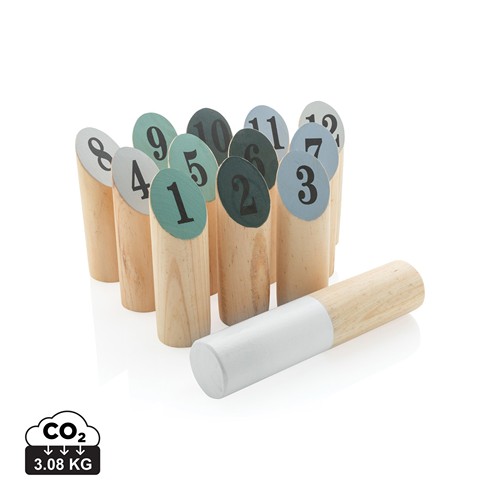 Jeu de quilles scandinaves en bois - 1