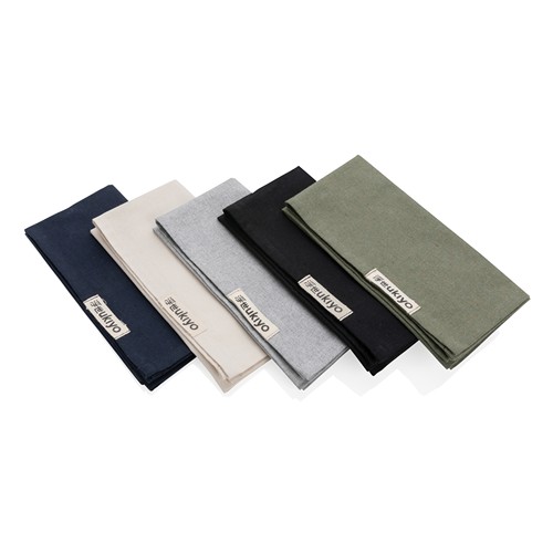 gray Set de 4 servilletas de mesa Ukiyo Aware ™ 180gr