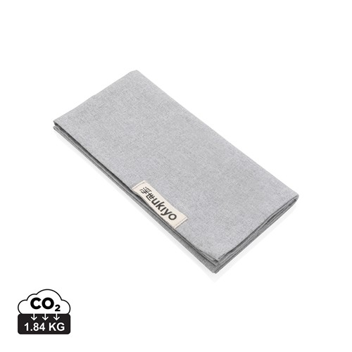gray Set de 4 servilletas de mesa Ukiyo Aware ™ 180gr