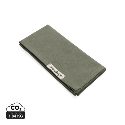 green Set de 4 servilletas de mesa Ukiyo Aware ™ 180gr