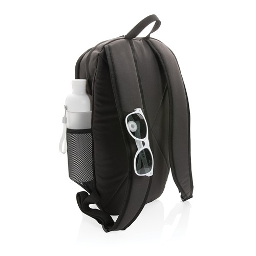black Mochila casual Impact AWARE™ 300D RPET