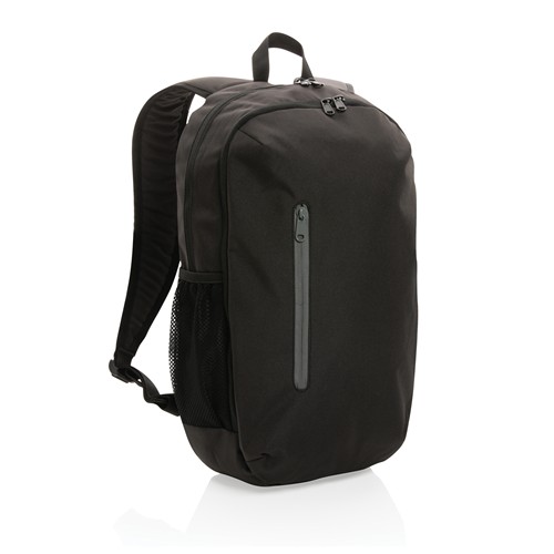 black Mochila casual Impact AWARE™ 300D RPET