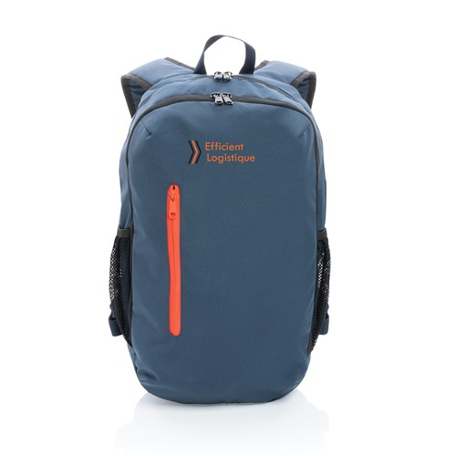 azul marino Mochila casual Impact AWARE™ 300D RPET