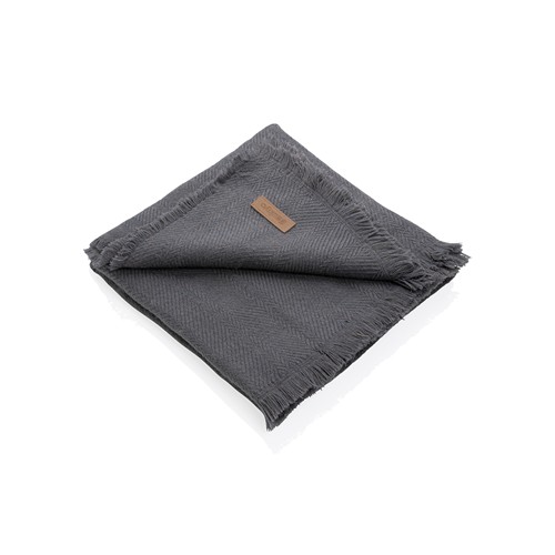 gray Manta tejida Ukiyo Aware™ Polylana® 130x150cm