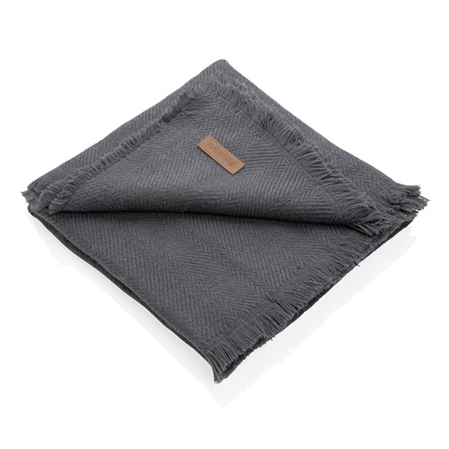 gray Manta tejida Ukiyo Aware™ Polylana® 130x150cm