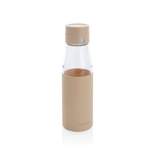 Bouteille en verre 600ml avec compteur d'hydradation Ukiyo - 2