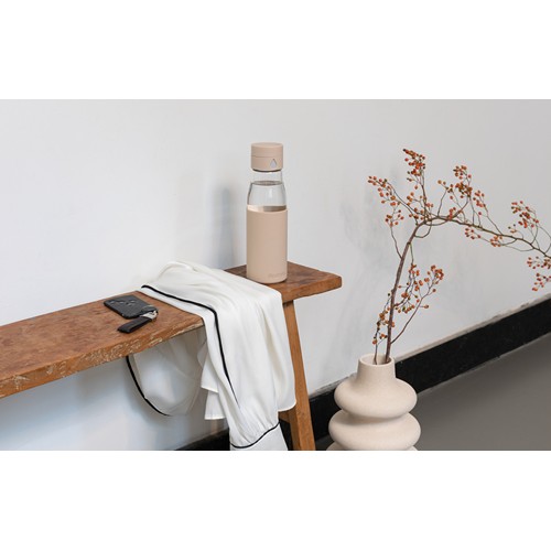 Bouteille en verre 600ml avec compteur d'hydradation Ukiyo - 8