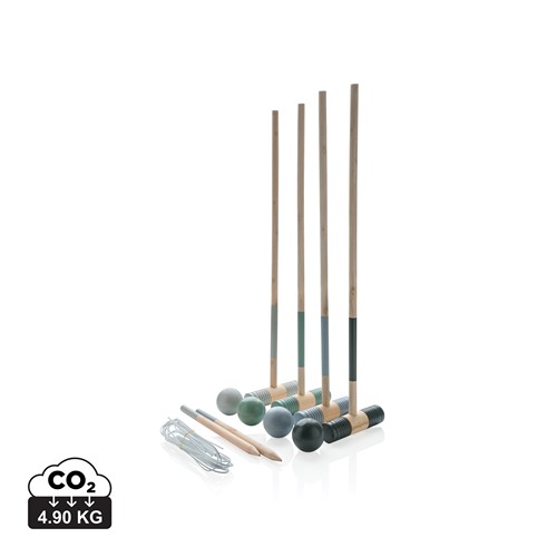 Jeu de croquets en bois - 1