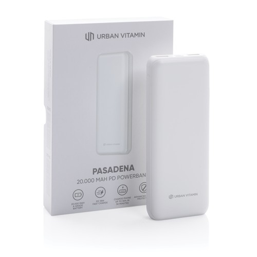 Powerbank 20.000 mAh 18W Pd Urban Vitamin Pasadena - 9