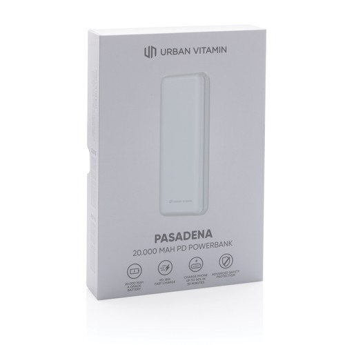 Powerbank 20.000 mAh 18W Pd Urban Vitamin Pasadena - 10