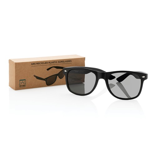 Lunettes de soleil en PC plastique recyclé GRS - 10