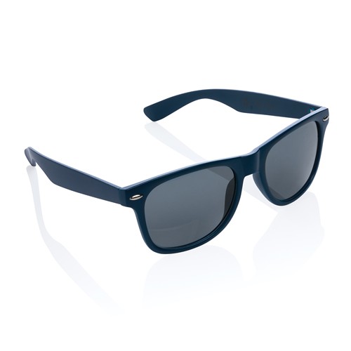 azul marino Gafas de sol de plástico reciclado GRS