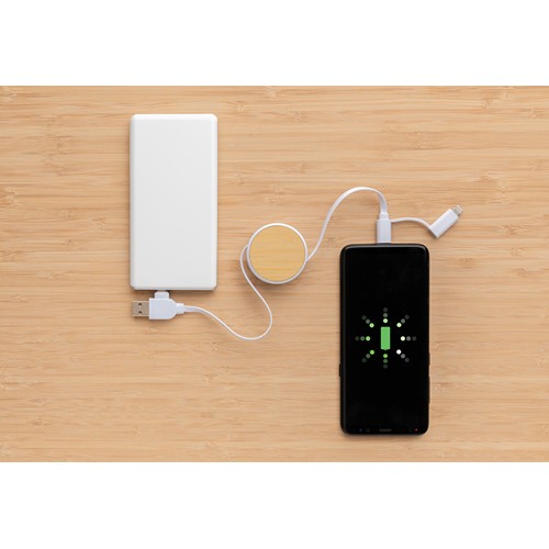 Câble Ontario 6-en-1 rétractable en plastique recyclé RCS - 4