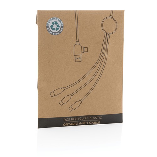 Câble Ontario 6-en-1 en plastique recyclé RCS - 11