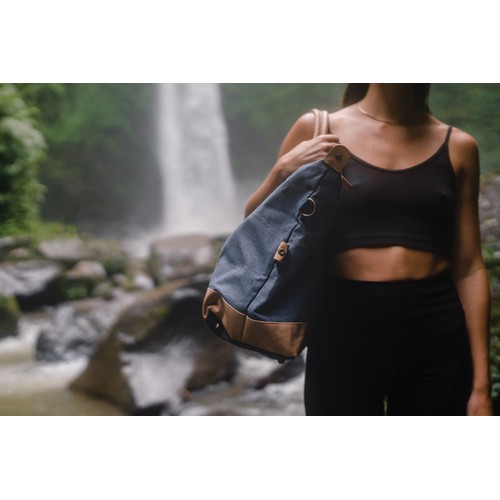 Sac weekend Impact AWARE™ en toile 16oz recyclée - 13