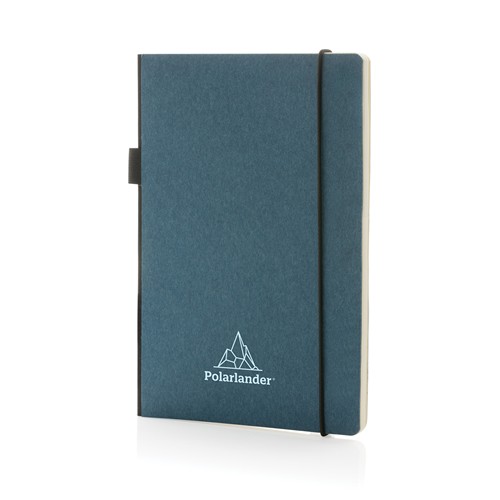blue Libreta lujosa A5 de tapa dura