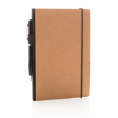 marrón Libreta lujosa A5 de tapa dura