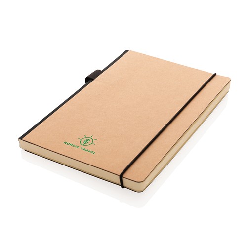 marrón Libreta lujosa A5 de tapa dura