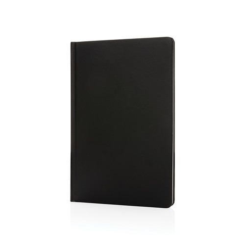 black Libreta A5 de tapa dura de papel Impact Stone