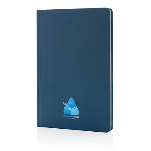 blue Libreta A5 de tapa dura de papel Impact Stone