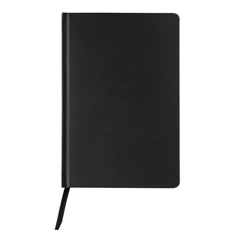 black Libreta A5 de tapa dura de papel Impact Stone