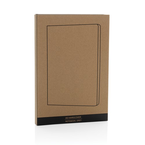 gray Libreta A5 de tapa dura