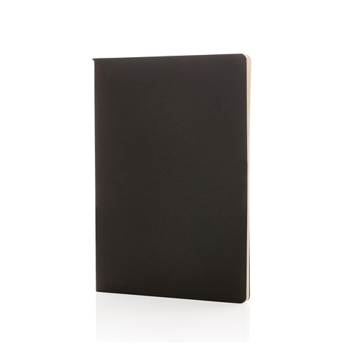 black Libreta A5 de tapa blanda estándar