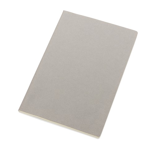 gray Libreta A5 de tapa blanda estándar