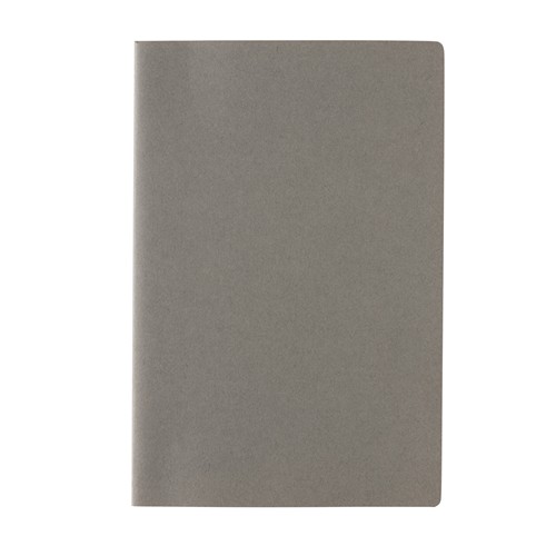 gray Libreta A5 de tapa blanda estándar