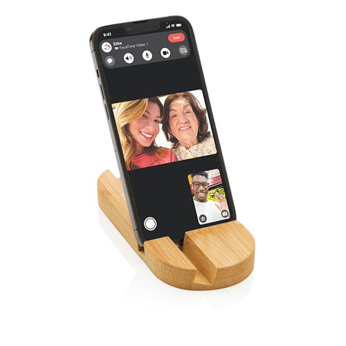 Support tablette ou téléphone en bambou - 3